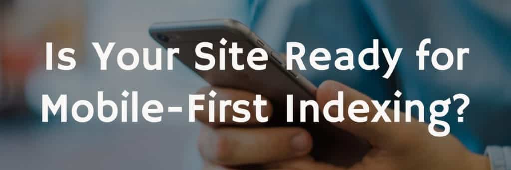 mobile-first indexing