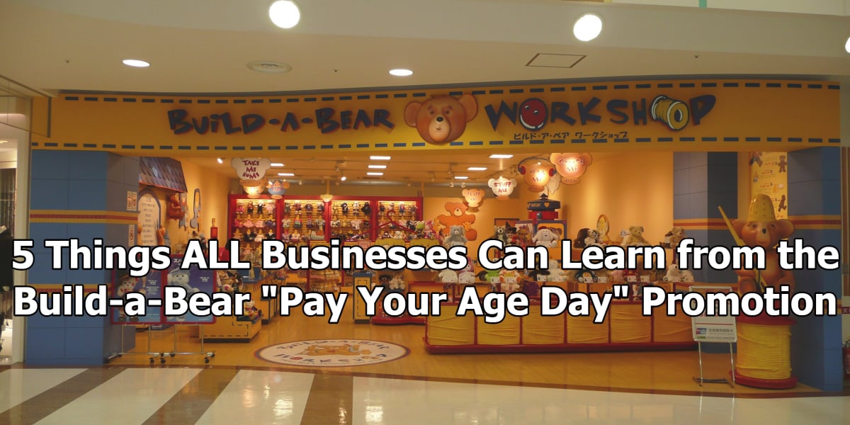 Build-A-Bear ends its Pay Your Age Day promotion early